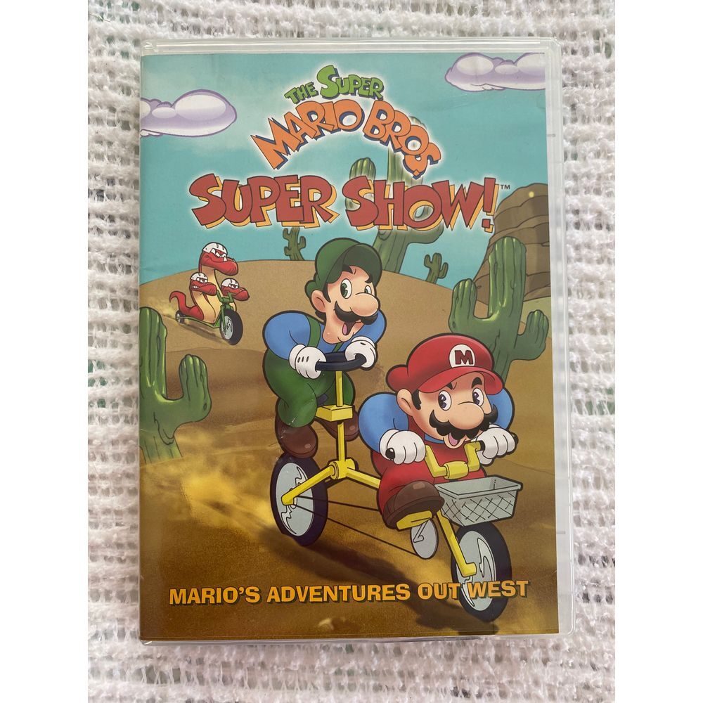 NCircle Super Mario Adventures Out West Kids Eductn DVD Cartoon Animation Family